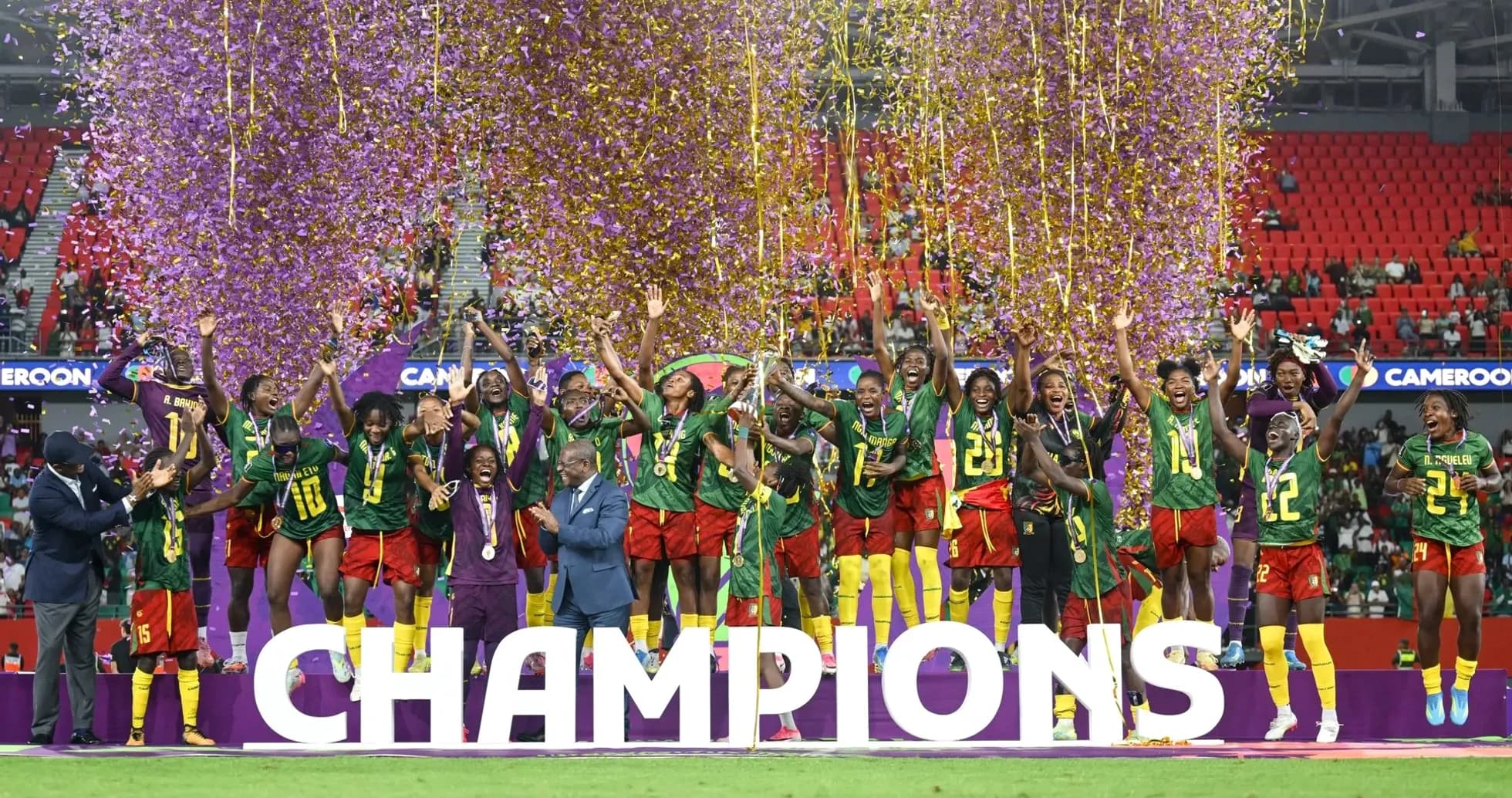 Kamerun ayollari jamoasi chempionlikda g'alaba qozonmoqda