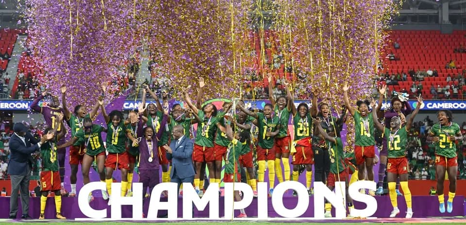 Kamerun ayollari jamoasi chempionlikda g'alaba qozonmoqda