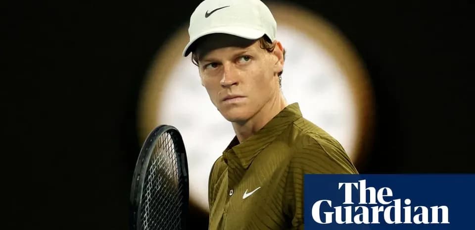 Tennis player holding racket during match