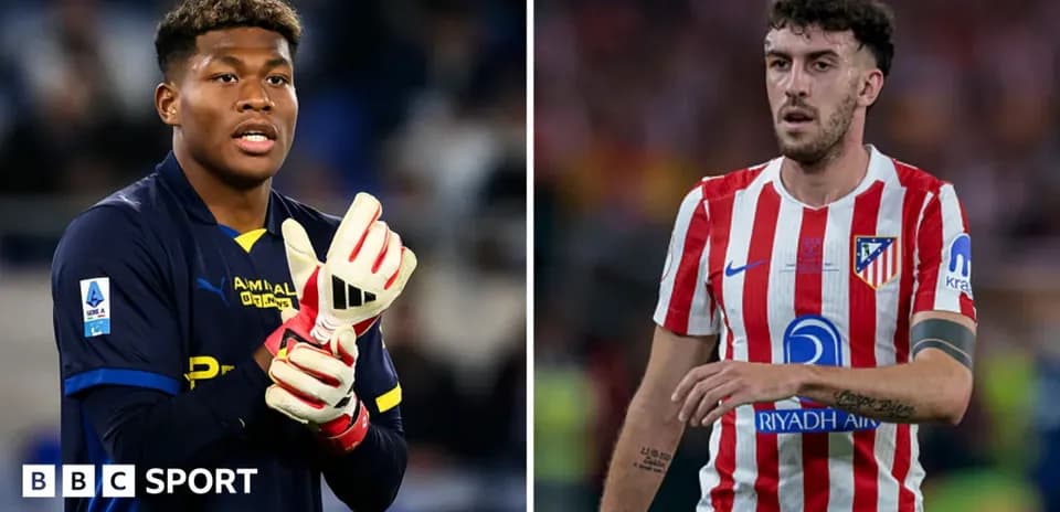 Goalkeeper and player from different teams on pitch