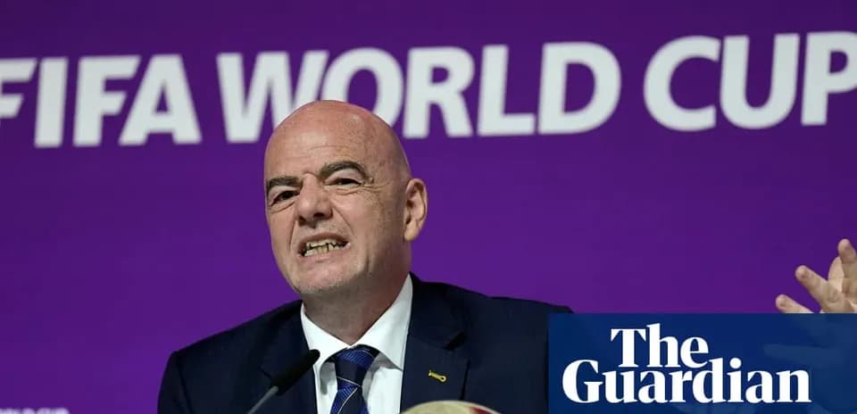 FIFA World Cup official speaking at press conference