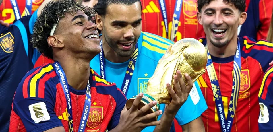 Ispaniya jamoasi FIFA Jahon kubogini kutib olishmoqda
