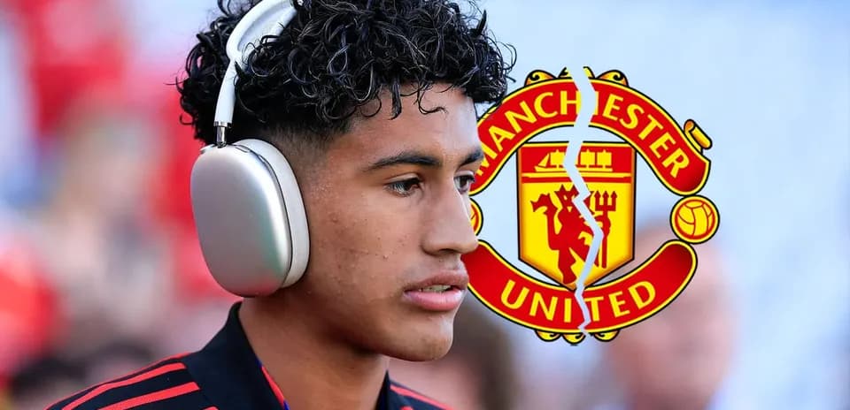 Young player with headphones before match