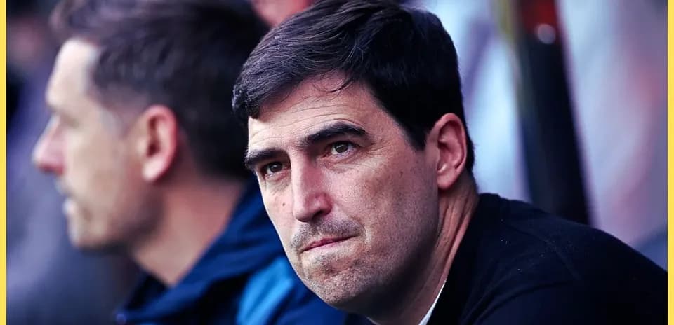 Football manager observing the match from sidelines