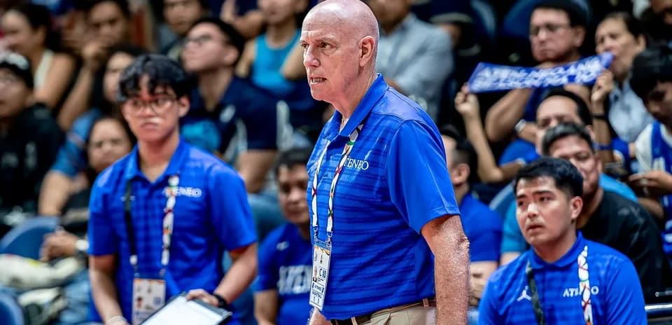 Basketball coach on the sidelines during game