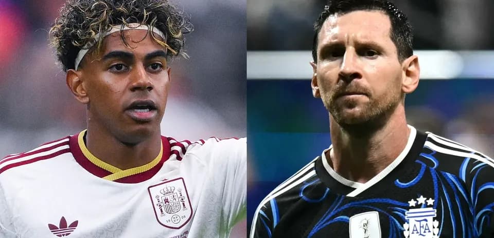 Two football players in national team jerseys