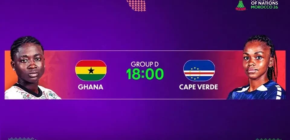 Ghana vs Cape Verde match preview graphic