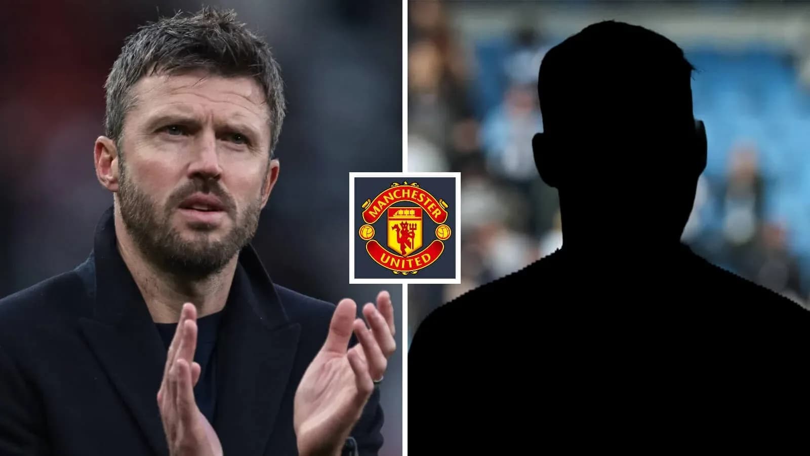 Men's football coach with Manchester United logo