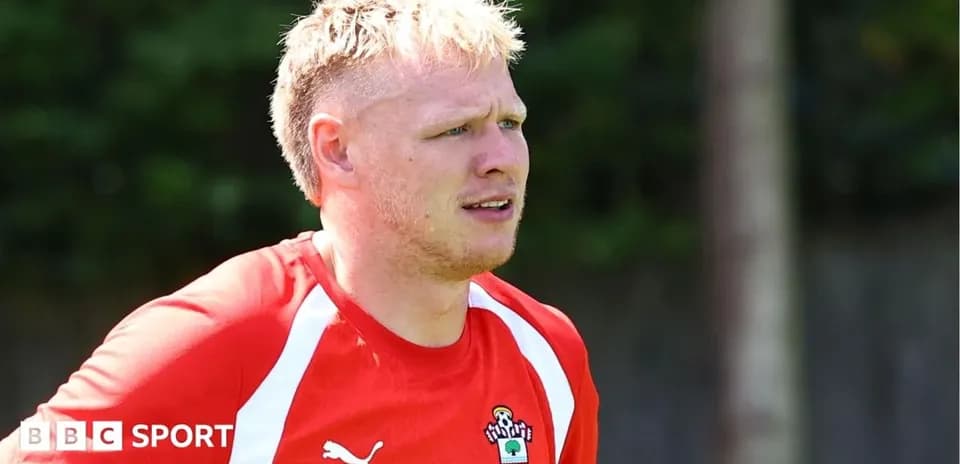 Futbolchi treningda, Southampton FC formasida