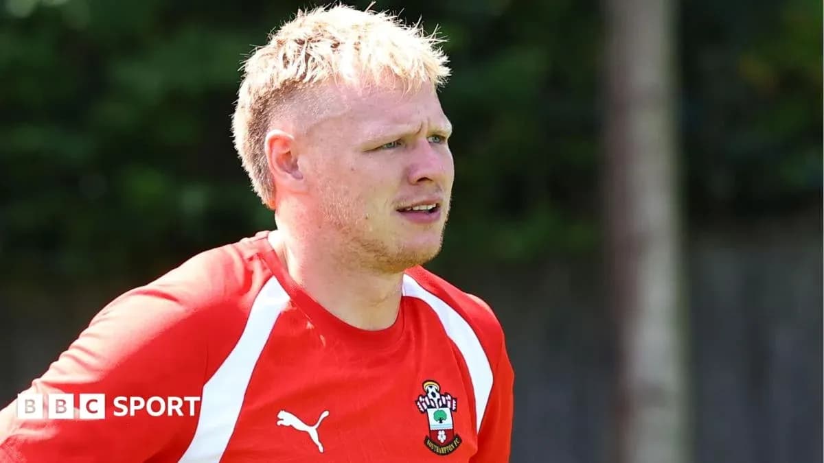 Futbolchi treningda, Southampton FC formasida