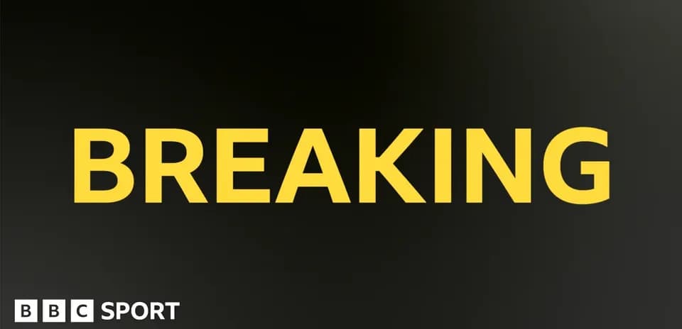 BBC Sport breaking news graphic