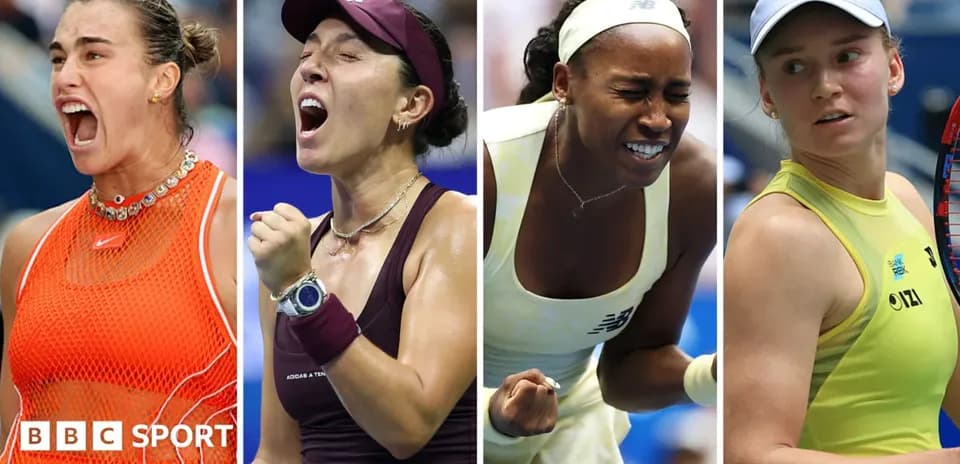 Dört tennischining g'alaba qozonish paytidagi ifodalari