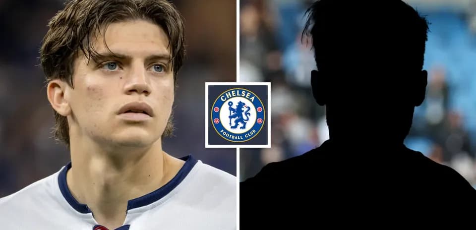 Futbolchi Chelsea logosi bilan yuzlari ko'rinmayapti
