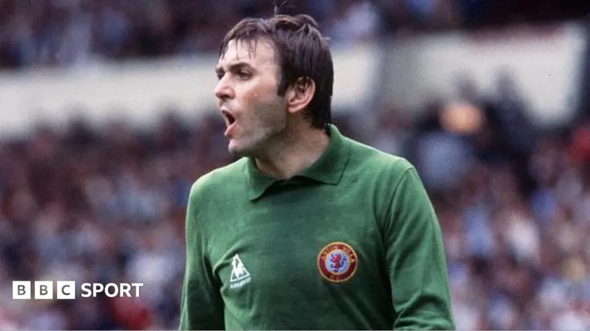 Goalkeeper shouting during a football match