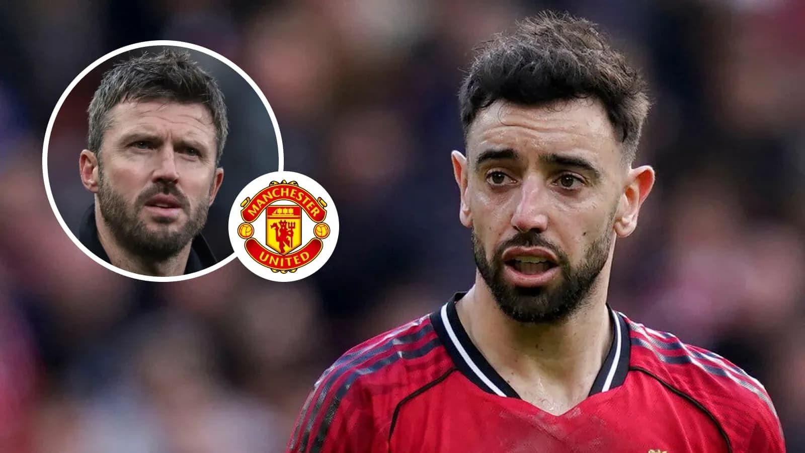 Bruno Fernandes in Manchester United kit during match