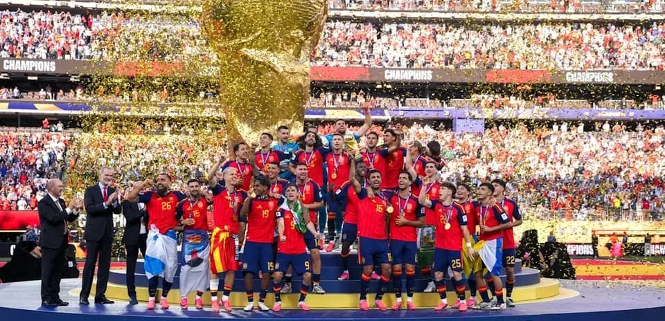 Ispaniya jamoasi FIFA Jahon Kubogini qozondi