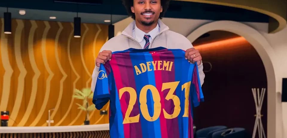 Futbolchi Adeyemi Barcelona formasi bilan turibdi