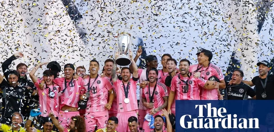 Miami futbol jamoasi kubok bilan g'alaba qozondi
