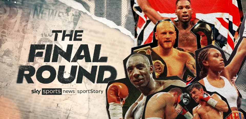 Collage of boxers with 'The Final Round' title