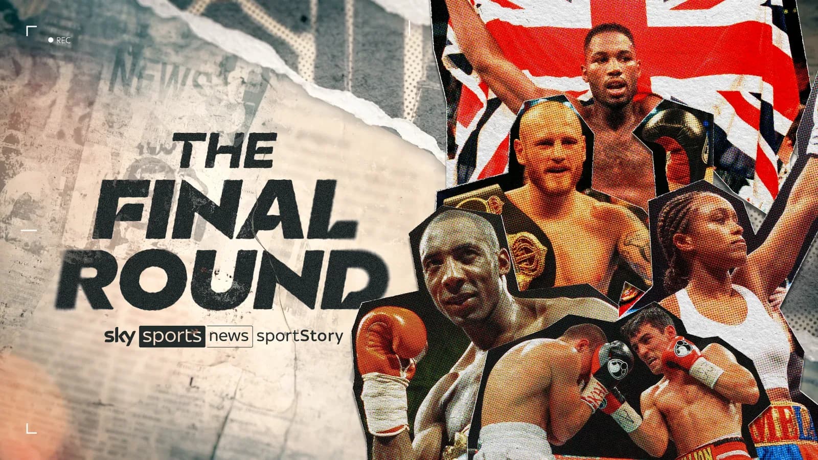 Collage of boxers with 'The Final Round' title