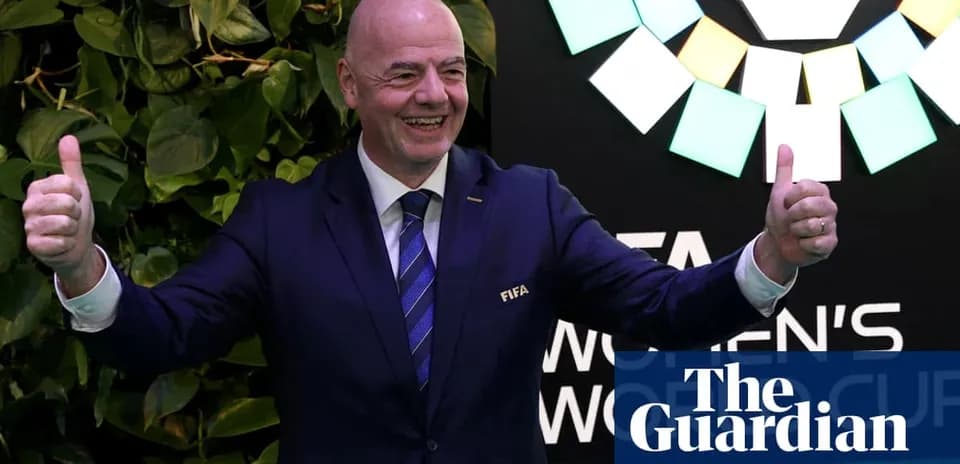 FIFA official giving thumbs up at event