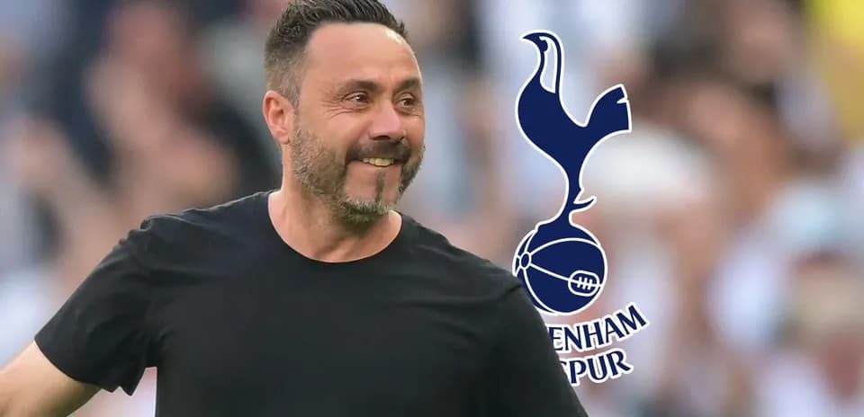 Bosh murabbiy Tottenham Hotspur logosi bilan