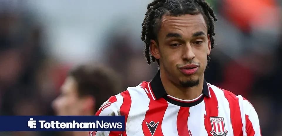 Futbolchi Stoke City formasida o'yinda