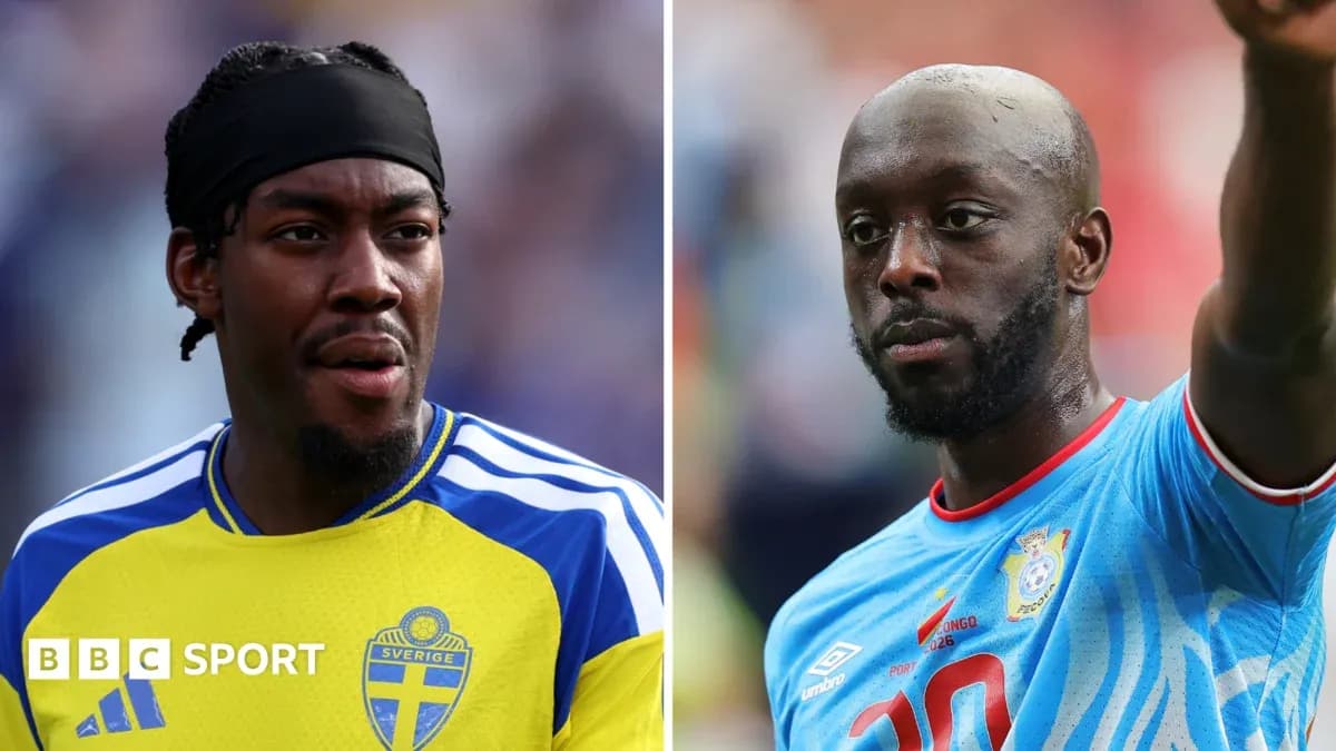 Ikkilik futbolchi, Shvetsiya va Kongo formasida