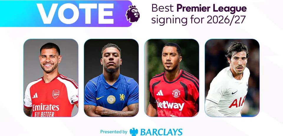 Nominees for best Premier League signing 2026/27