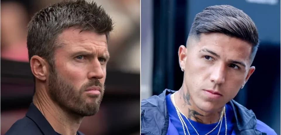 Two men looking serious, one with a beard