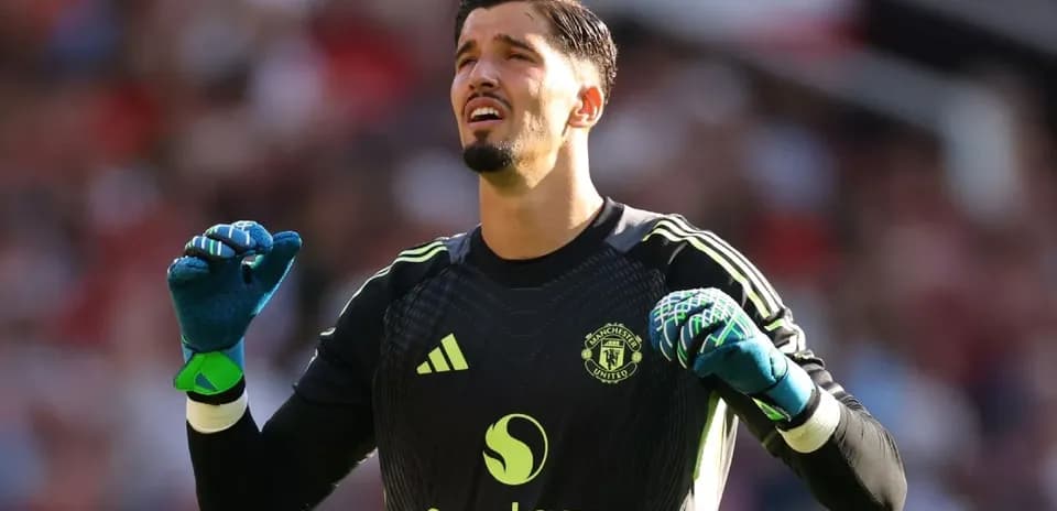 Goalkeeper celebrating during a football match