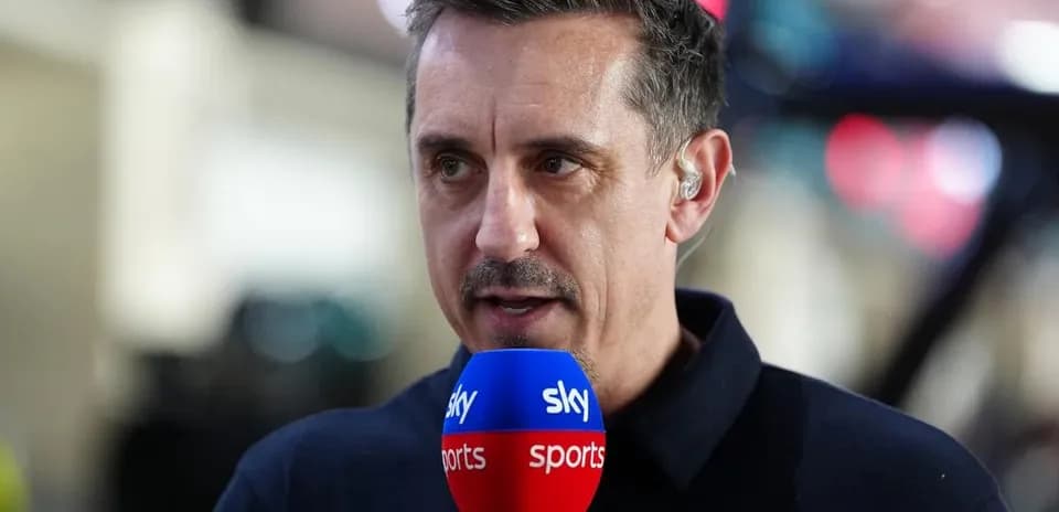 Analyst speaking into microphone during broadcast