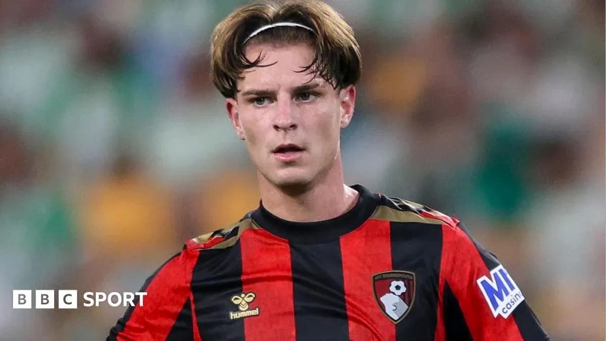 Bournemouth player during match with focused expression