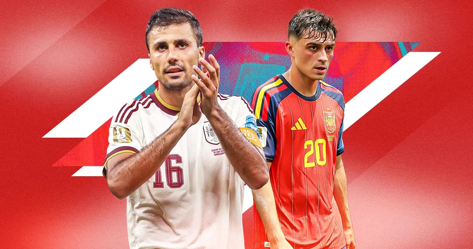 Ikkita futbolchi, Meksika va Ispaniya formalarida Ikkita futbolchi, Meksika va Ispaniya formalarida