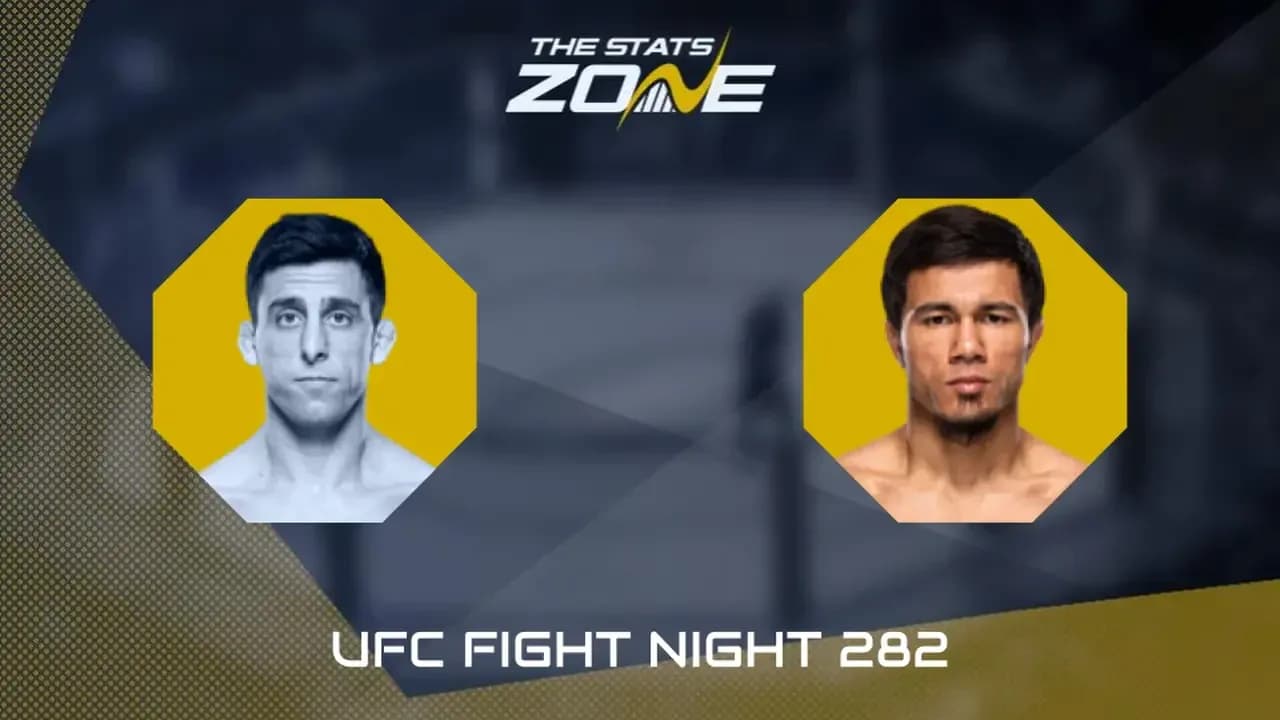 UFC Fight Night 282 fighter matchup graphic UFC Fight Night 282 fighter matchup graphic