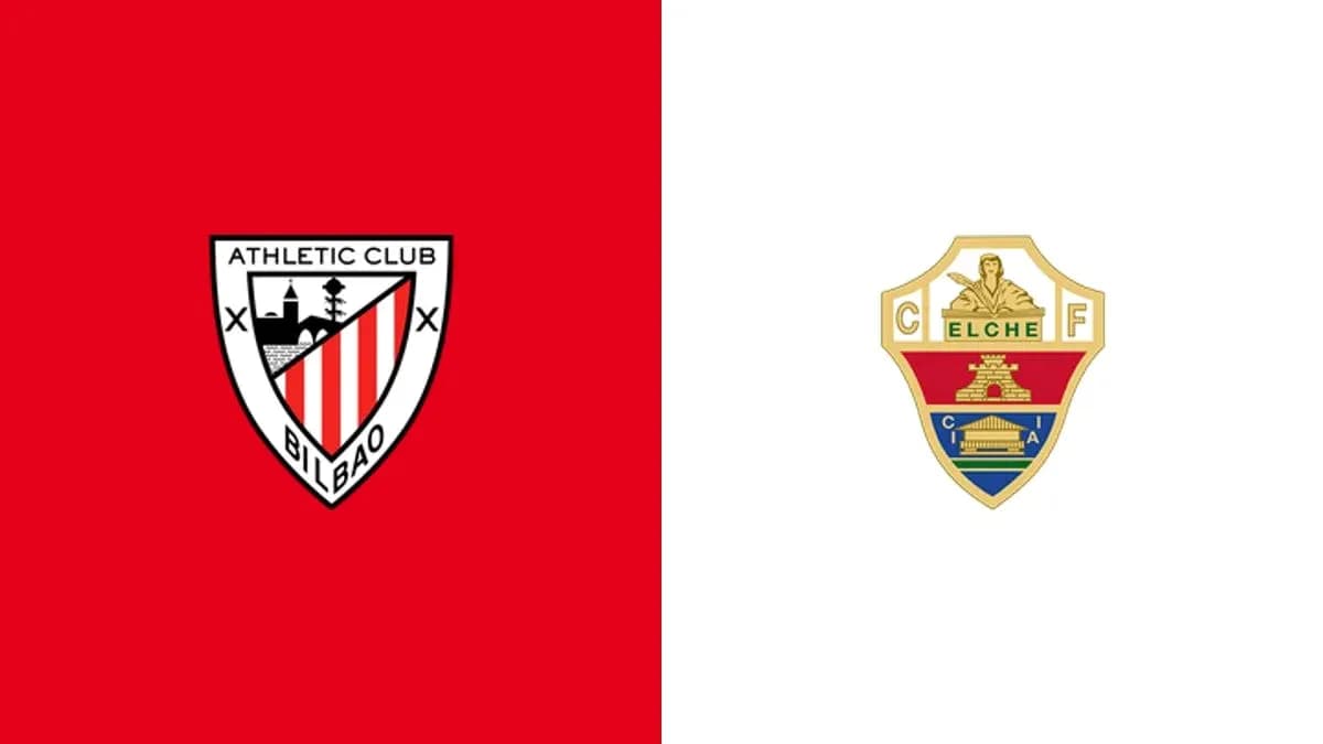 Logotiplar: Athletic Club va Elche CF Logotiplar: Athletic Club va Elche CF