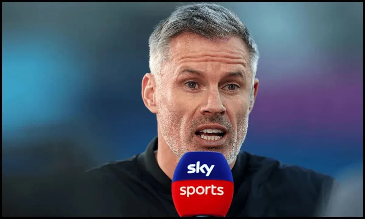 Analyst speaking into Sky Sports microphone Analyst speaking into Sky Sports microphone