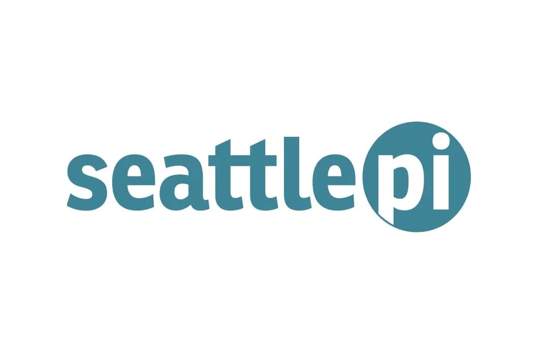 Seattle PI logo with stylized text Seattle PI logo with stylized text