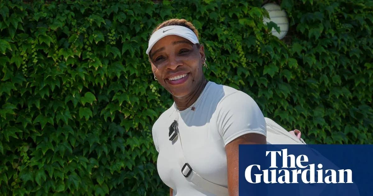 Tennis player smiling against green foliage background Tennis player smiling against green foliage background