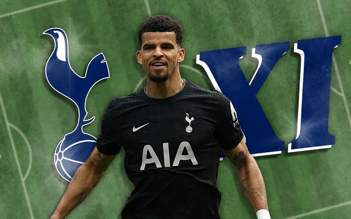 Futbolchi Tottenham formasi bilan maydonda Futbolchi Tottenham formasi bilan maydonda