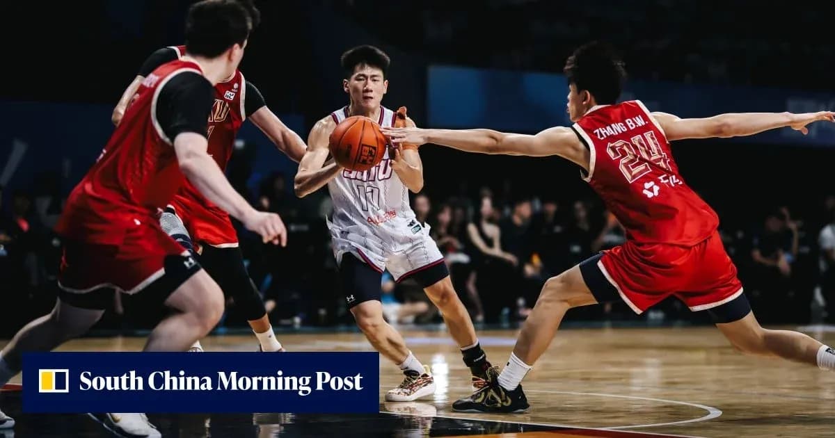 Three basketball players competing for the ball Three basketball players competing for the ball
