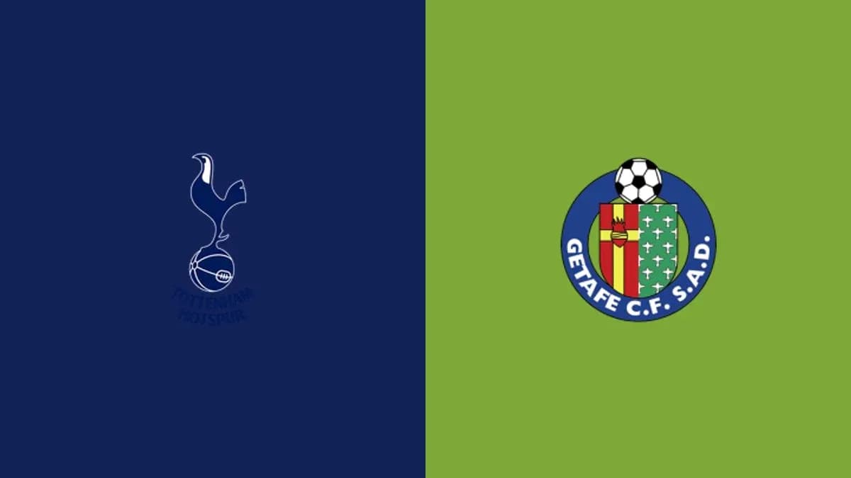 Logos of Tottenham Hotspur and Getafe CF Logos of Tottenham Hotspur and Getafe CF