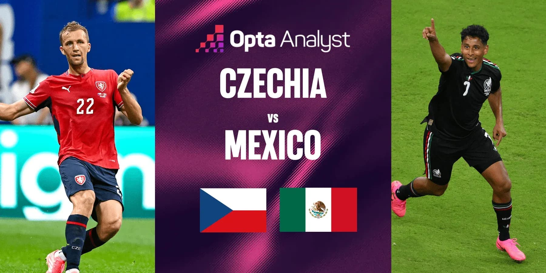Czechia vs Mexico match preview with player images Czechia vs Mexico match preview with player images