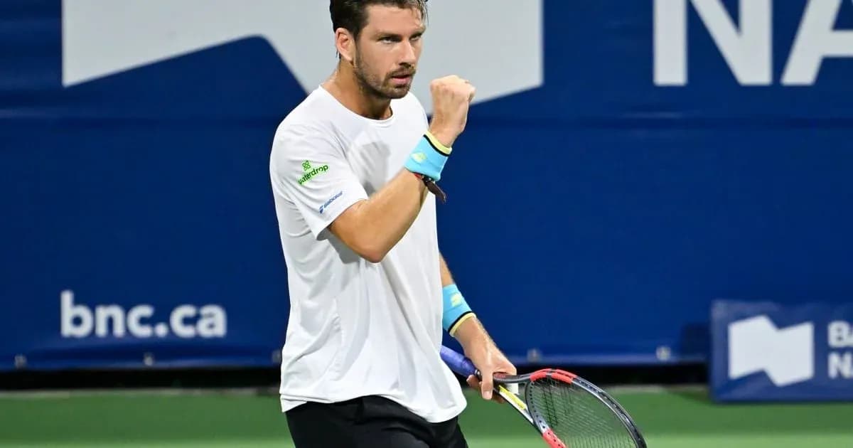 Tennis player celebrating on the court Tennis player celebrating on the court