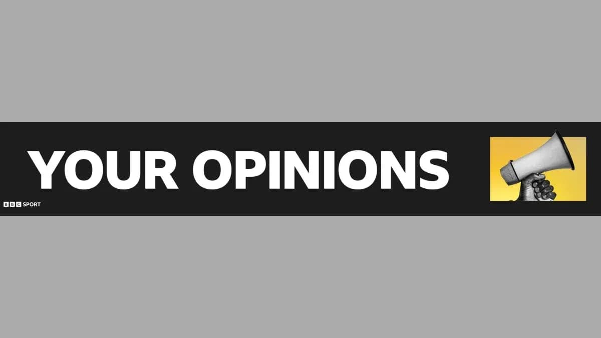 Banner with text 'YOUR OPINIONS' and megaphone graphic Banner with text 'YOUR OPINIONS' and megaphone graphic
