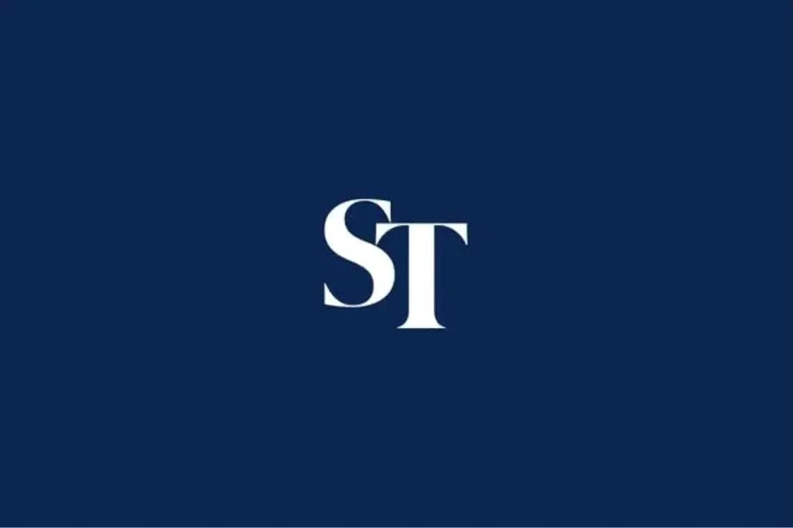 ST logo on dark blue background ST logo on dark blue background