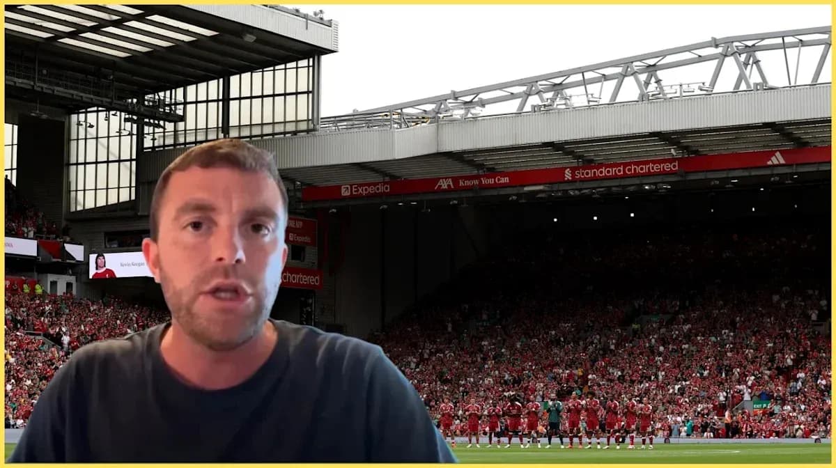 Analyst speaking in front of stadium crowd Analyst speaking in front of stadium crowd