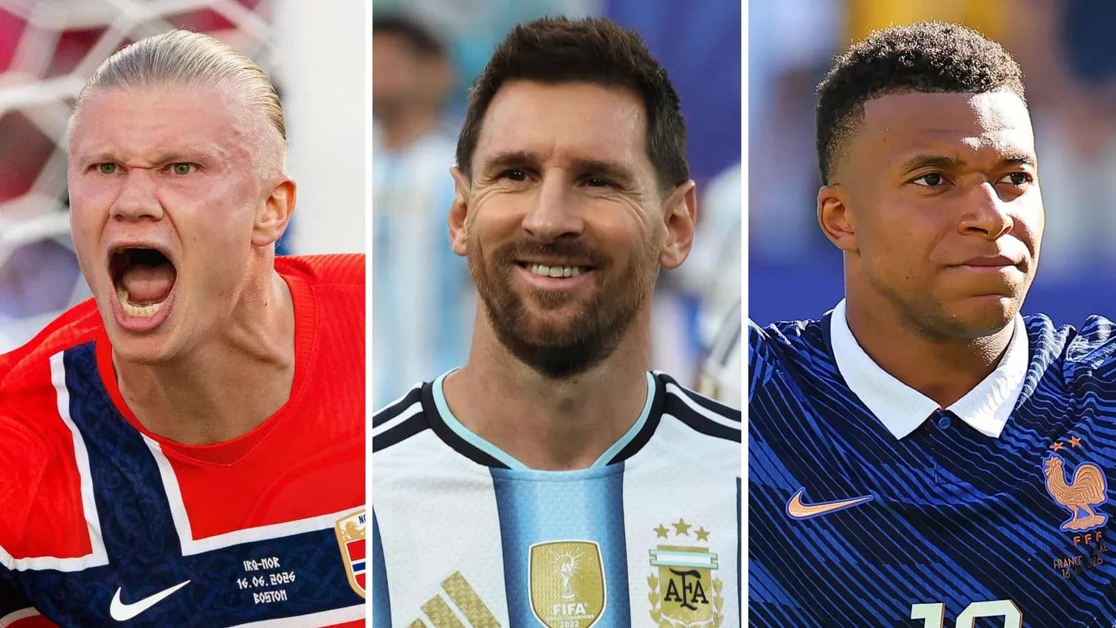 Three famous football players posing together Three famous football players posing together