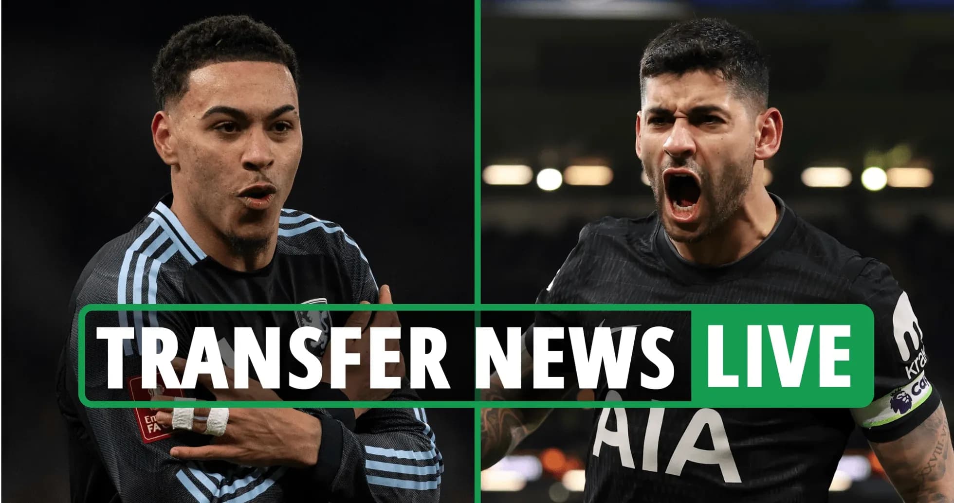 Ikkita futbolchi transfer yangiliklarini muhokama qilmoqda Ikkita futbolchi transfer yangiliklarini muhokama qilmoqda