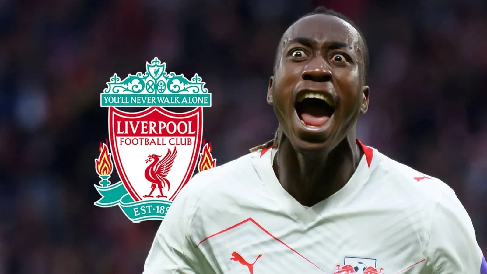 Futbolchi goli uchun nishonlayotgan o'yinchi Futbolchi goli uchun nishonlayotgan o'yinchi